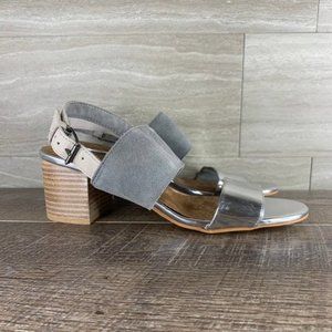 Women's TOMS Poppy Metallic Sandals
